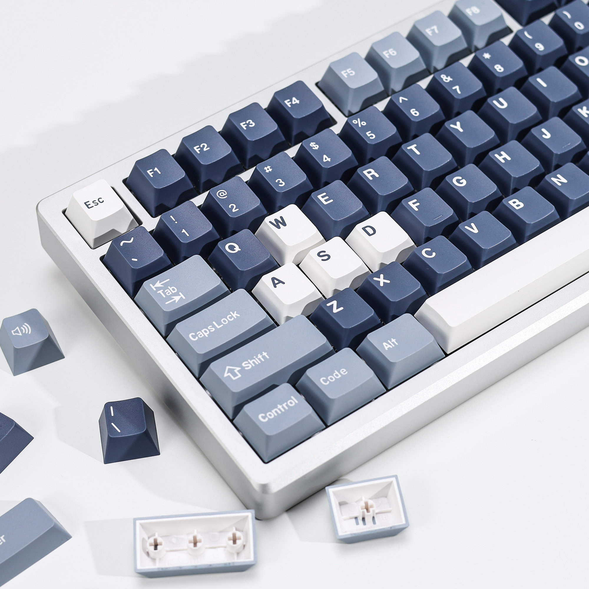KBDiy Fishing Keycaps ISO PBT  - مراجعة Gaming Keyboard No Number Pad وسعره