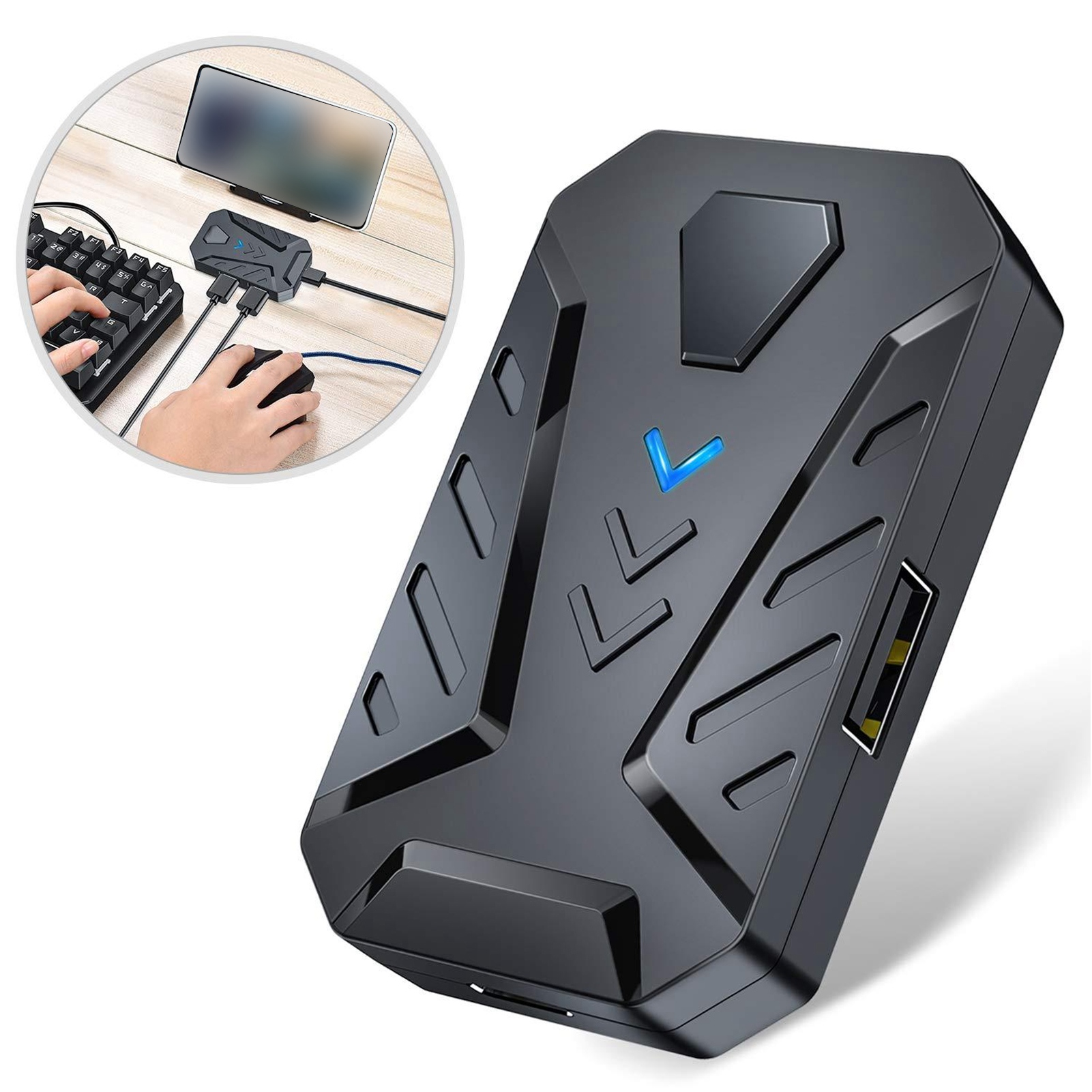 Gaming Keyboard Mouse Converte - مراجعة Gaming Keyboard And Mouse Converter For Mobile وسعره