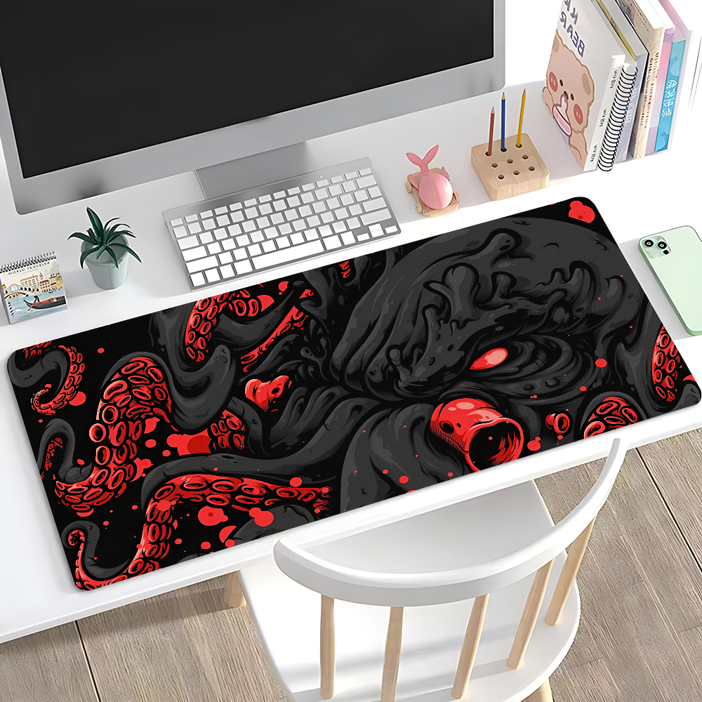 Octopus Monster Mousepad Large - مراجعة Gaming Keyboard Mouse وسعره