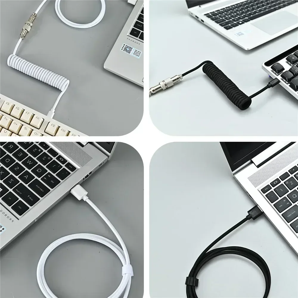 Type C USB aviator coiling cab - مراجعة Gaming Keyboard Type C وسعره