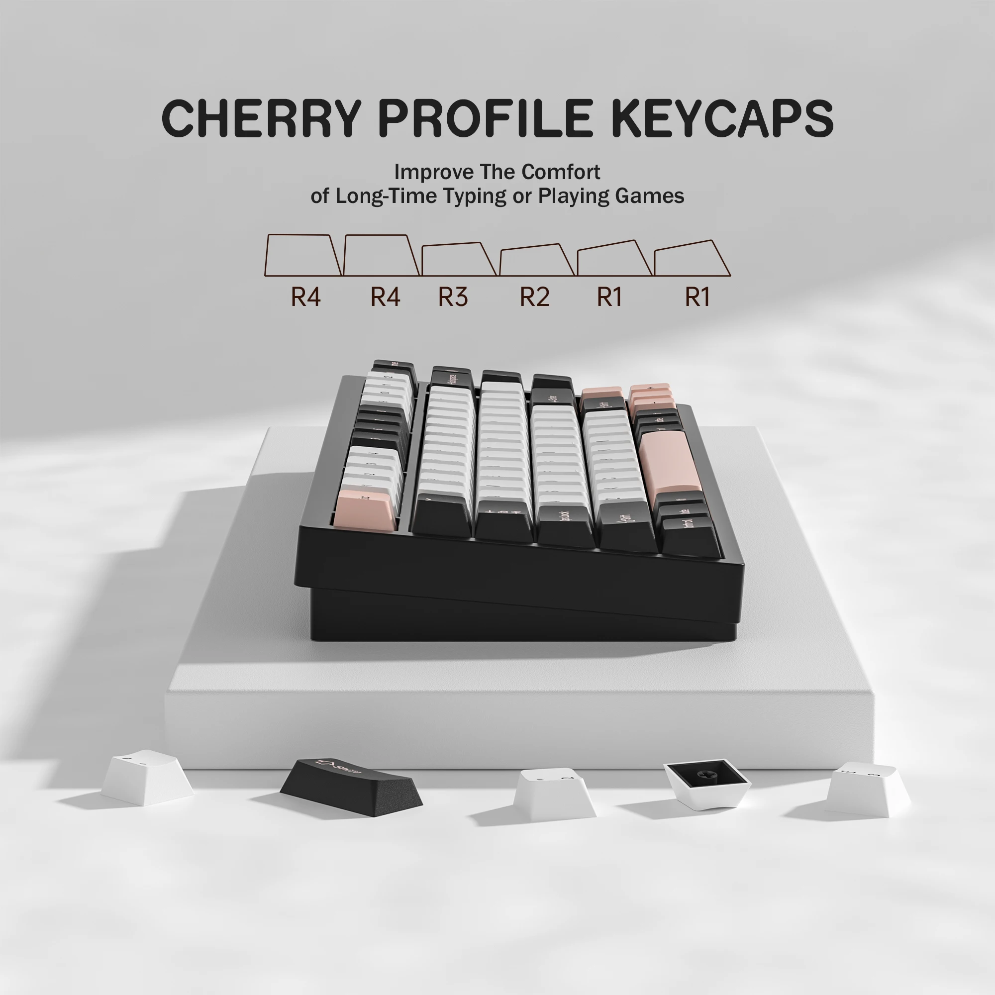 KBDiy GMK Olivia Keycaps for M - مراجعة Gaming Keyboard No Number Pad وسعره