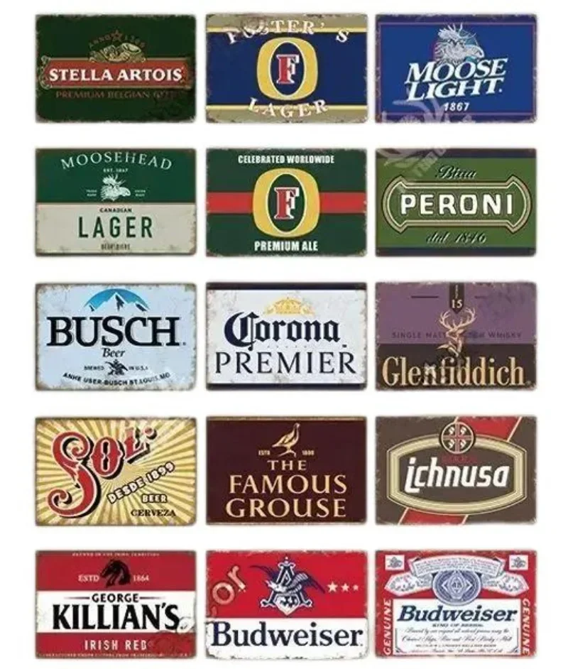 Metal Tin Poster Beer Metal Si - مراجعة Brass Weight Plate وسعره