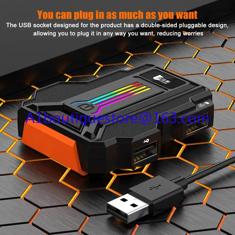 1pcs Hunter Mouse Adapter Game - مراجعة Gaming Keyboard And Mouse Converter For Mobile وسعره
