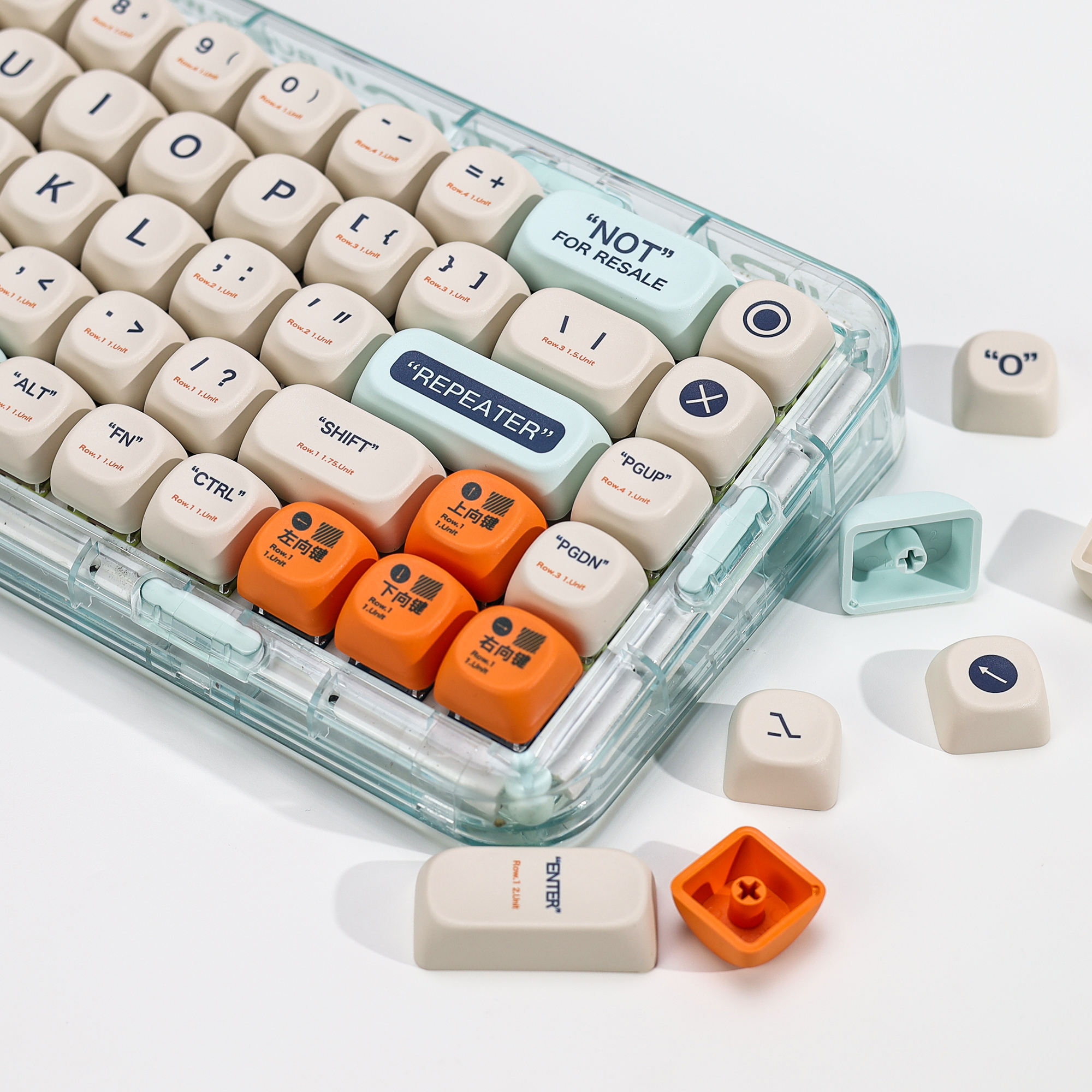 KBDiy KOA Profile Retro Plasti - مراجعة Gaming Keyboard No Number Pad وسعره