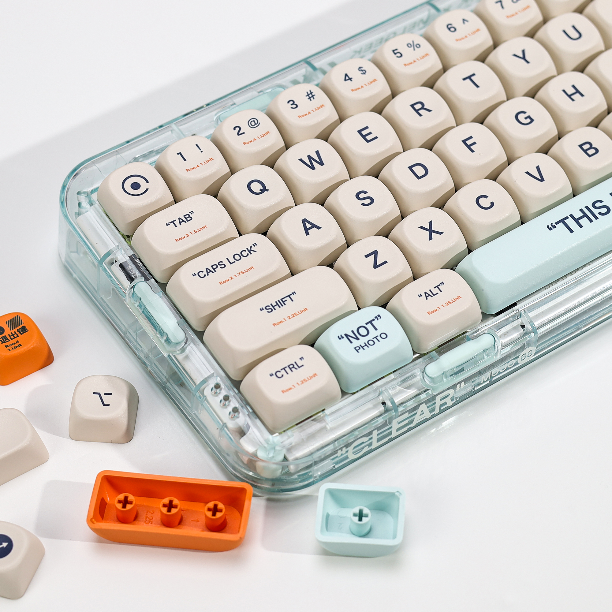 KBDiy KOA Profile Retro Plasti - مراجعة Gaming Keyboard No Number Pad وسعره