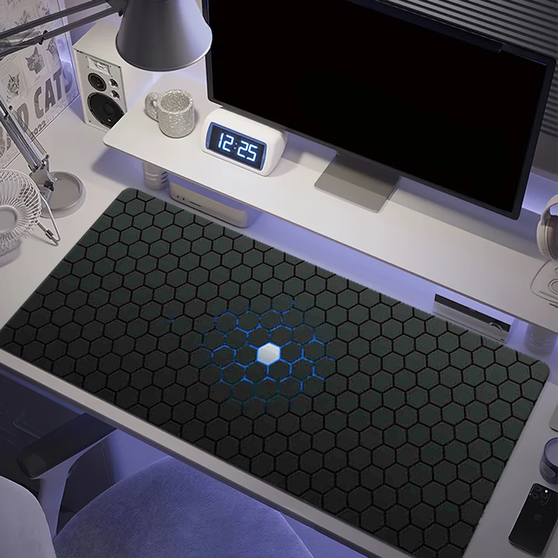 Hexagon Large Gaming Mouse Pad - مراجعة Gaming Keyboard Mouse وسعره