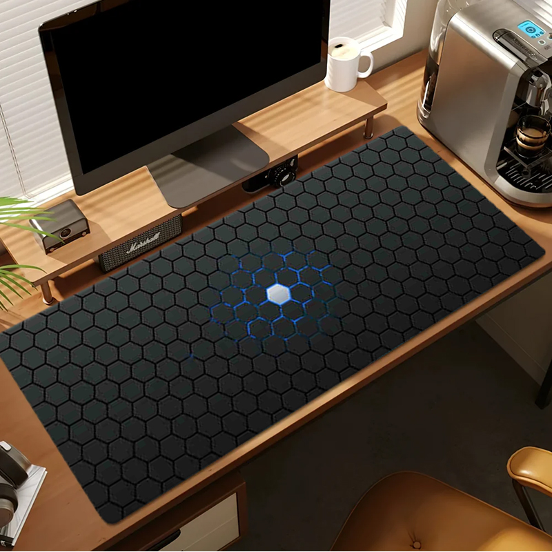Hexagon Large Gaming Mouse Pad - مراجعة Gaming Keyboard Mouse وسعره