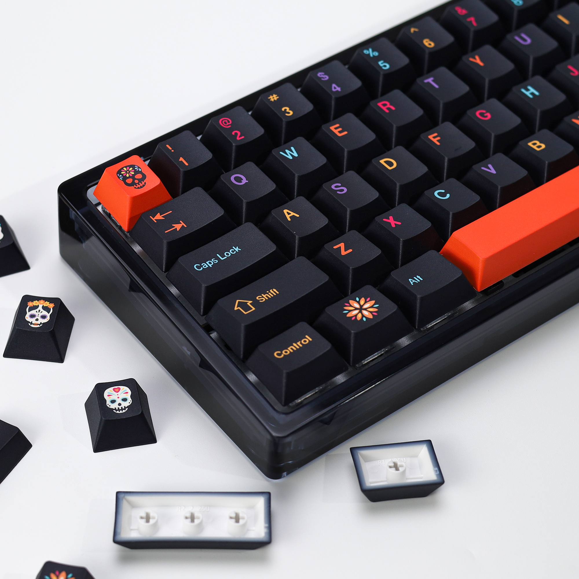 KBDiy GMK Mictlan 143 Keys PBT - مراجعة Gaming Keyboard No Number Pad وسعره