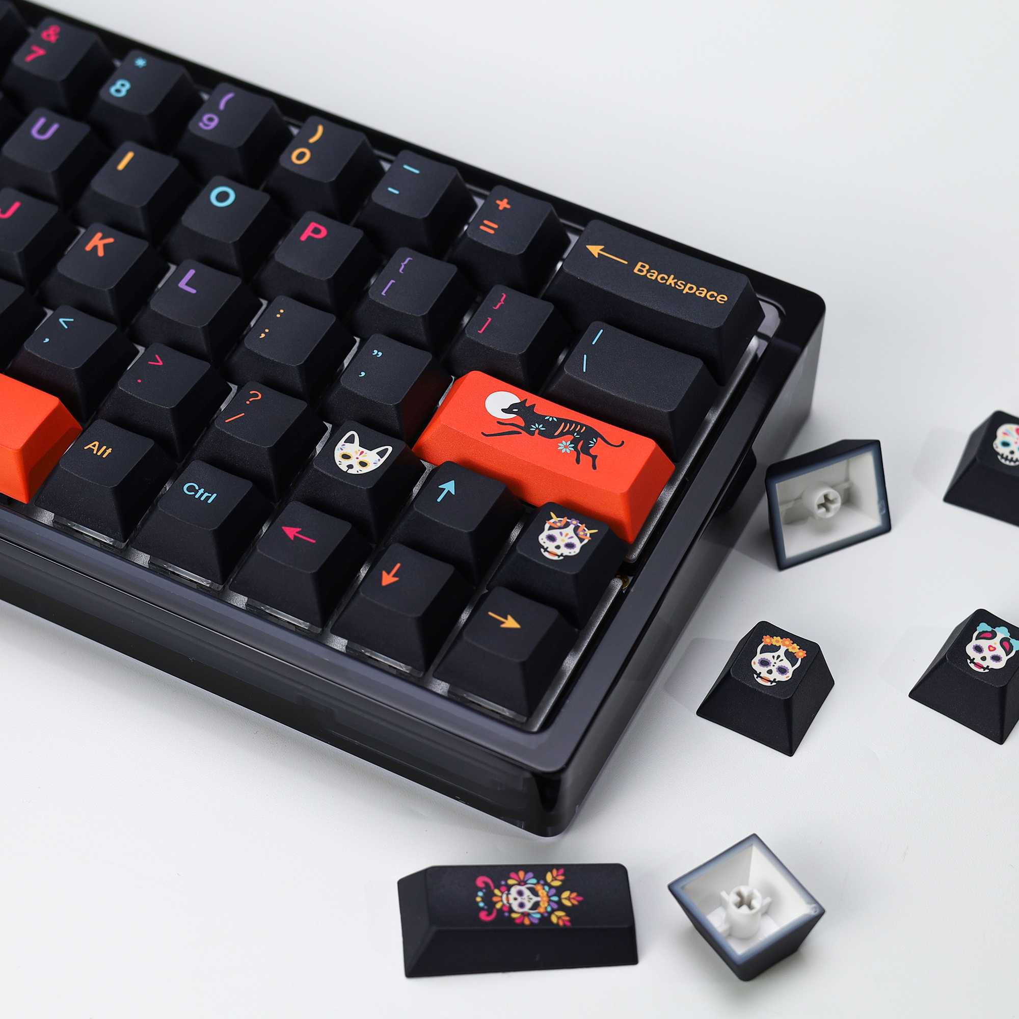 KBDiy GMK Mictlan 143 Keys PBT - مراجعة Gaming Keyboard No Number Pad وسعره