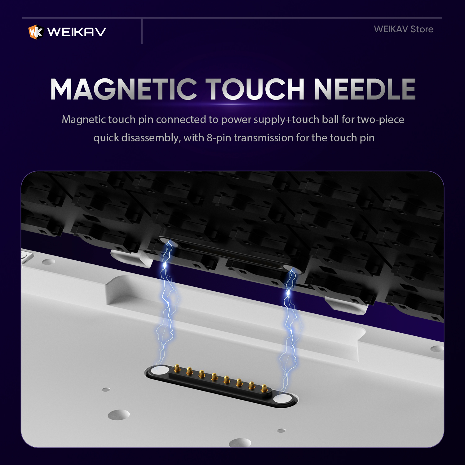 WEIKAV NUT65 Wireless Gaming A - مراجعة Gaming Keyboard Extension وسعره