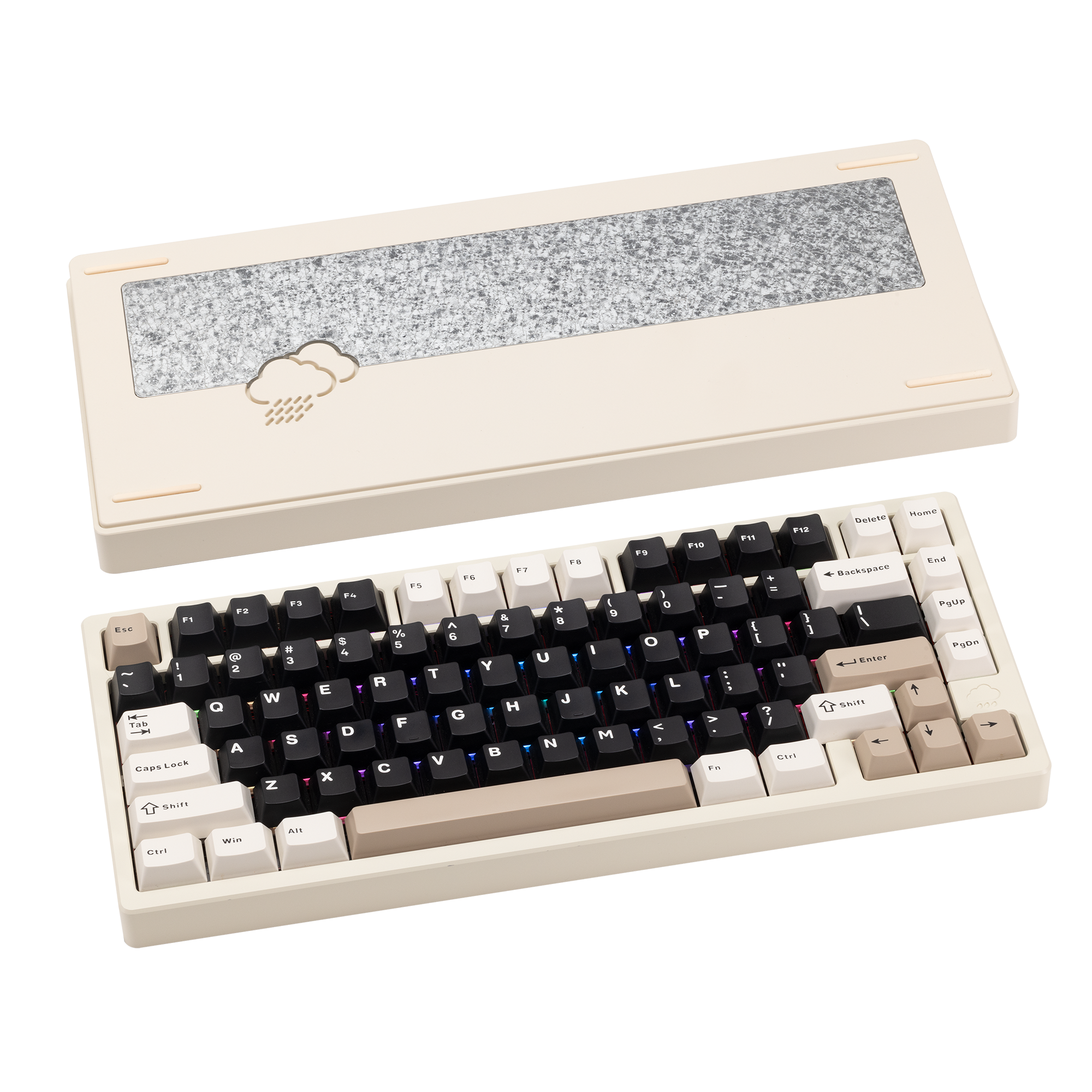WOBKEY WOB Rainy75 Mechanical  - مراجعة Keyboard Gaming Mac وسعره