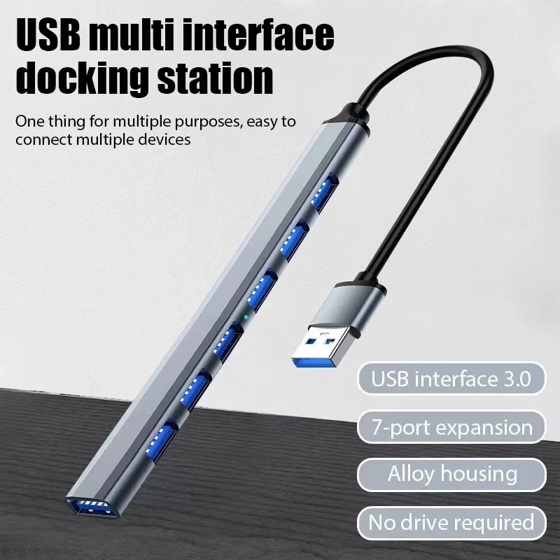 7 Ports USB 3.0 Type C HUB Exp - مراجعة Gaming Keyboard Type C وسعره