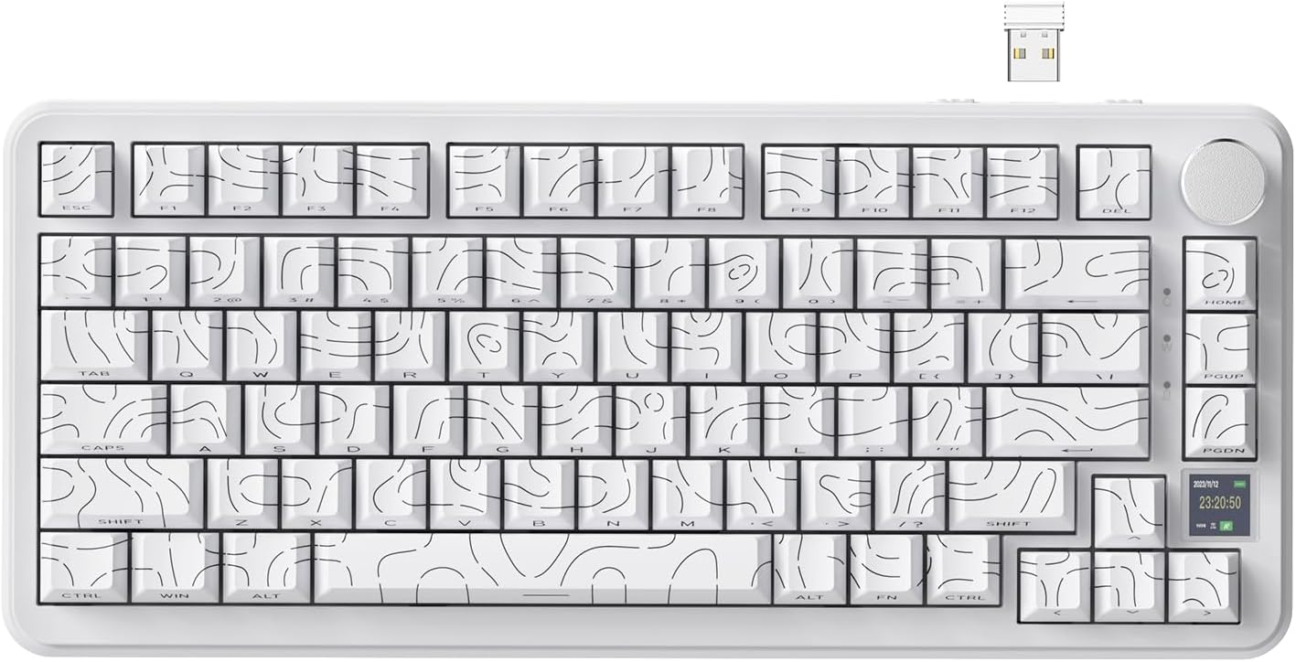 ATTACK SHARK X85Pro 75% Triple - مراجعة Keyboard Gaming Mac وسعره