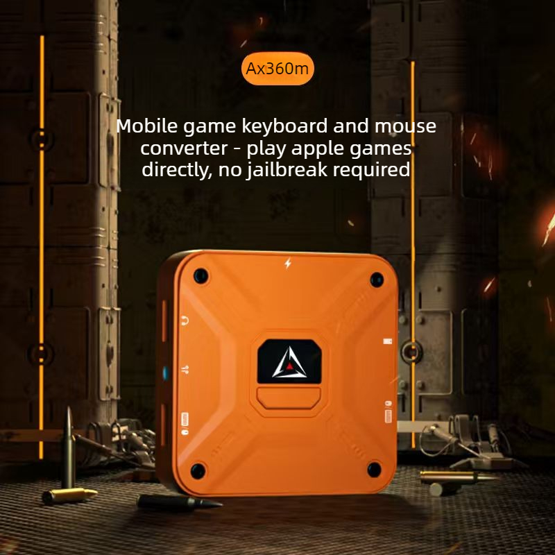Aimzenix AX360M QiBing iOS Key - مراجعة Gaming Keyboard And Mouse Converter For Mobile وسعره