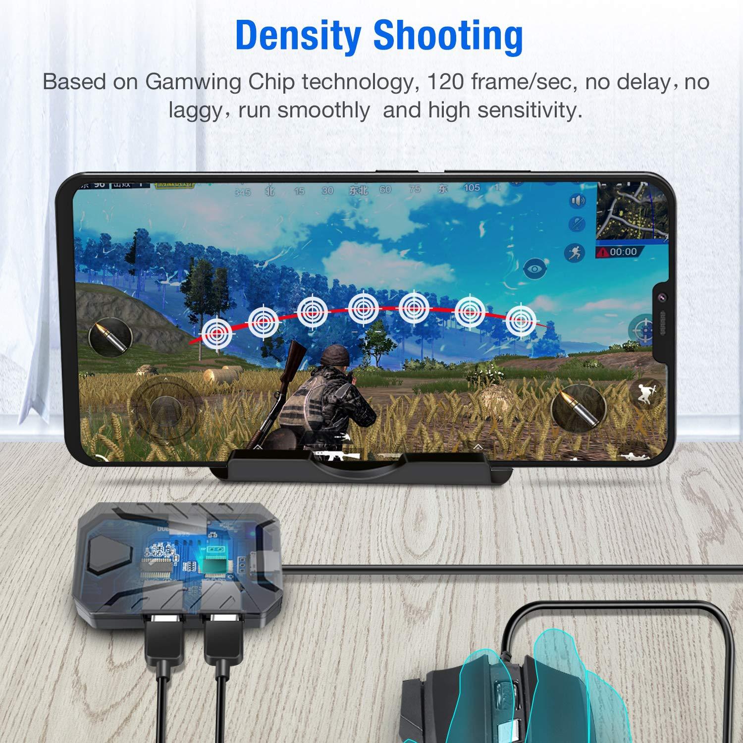 Mobile Games Converter Gaming  - مراجعة Gaming Keyboard And Mouse Converter For Mobile وسعره
