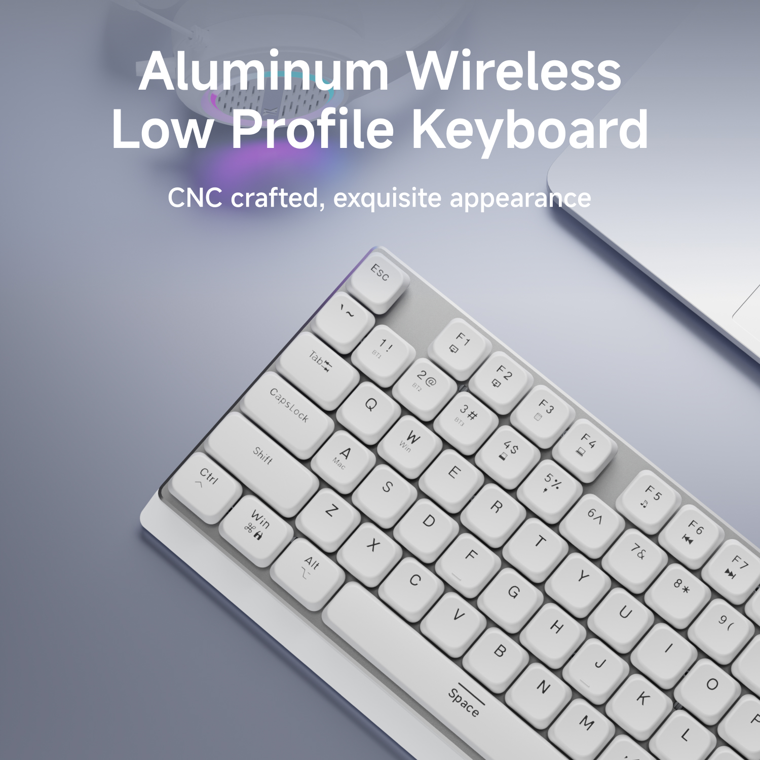 EWEADN Wireless Low-Profile Me - مراجعة Gaming Keyboard Mechanical وسعره