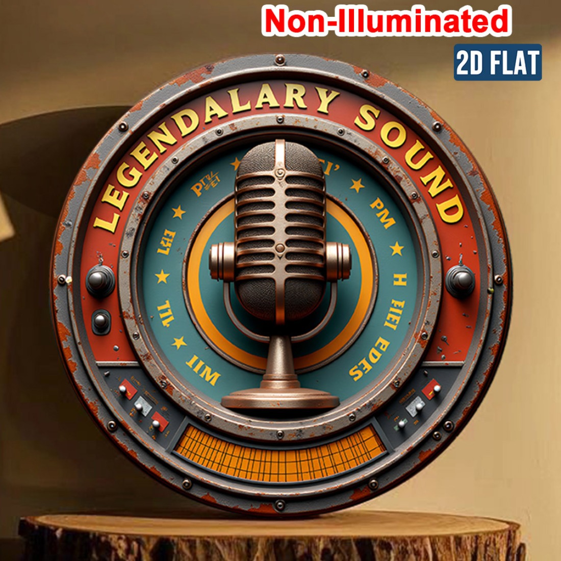 Vintage Stereo Wall Art 2D Met - مراجعة Brass Weight Plate وسعره