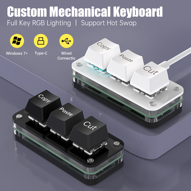 3 Keys Macro Programming Mini  - مراجعة Gaming Keyboard Mini وسعره