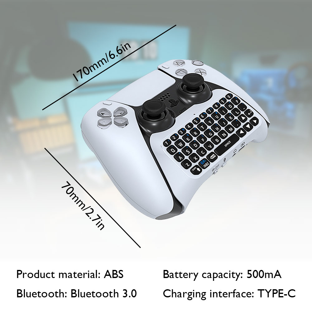 For Ps5 3.5mm Gaming Wireless  - مراجعة Gaming Keyboard Mini وسعره