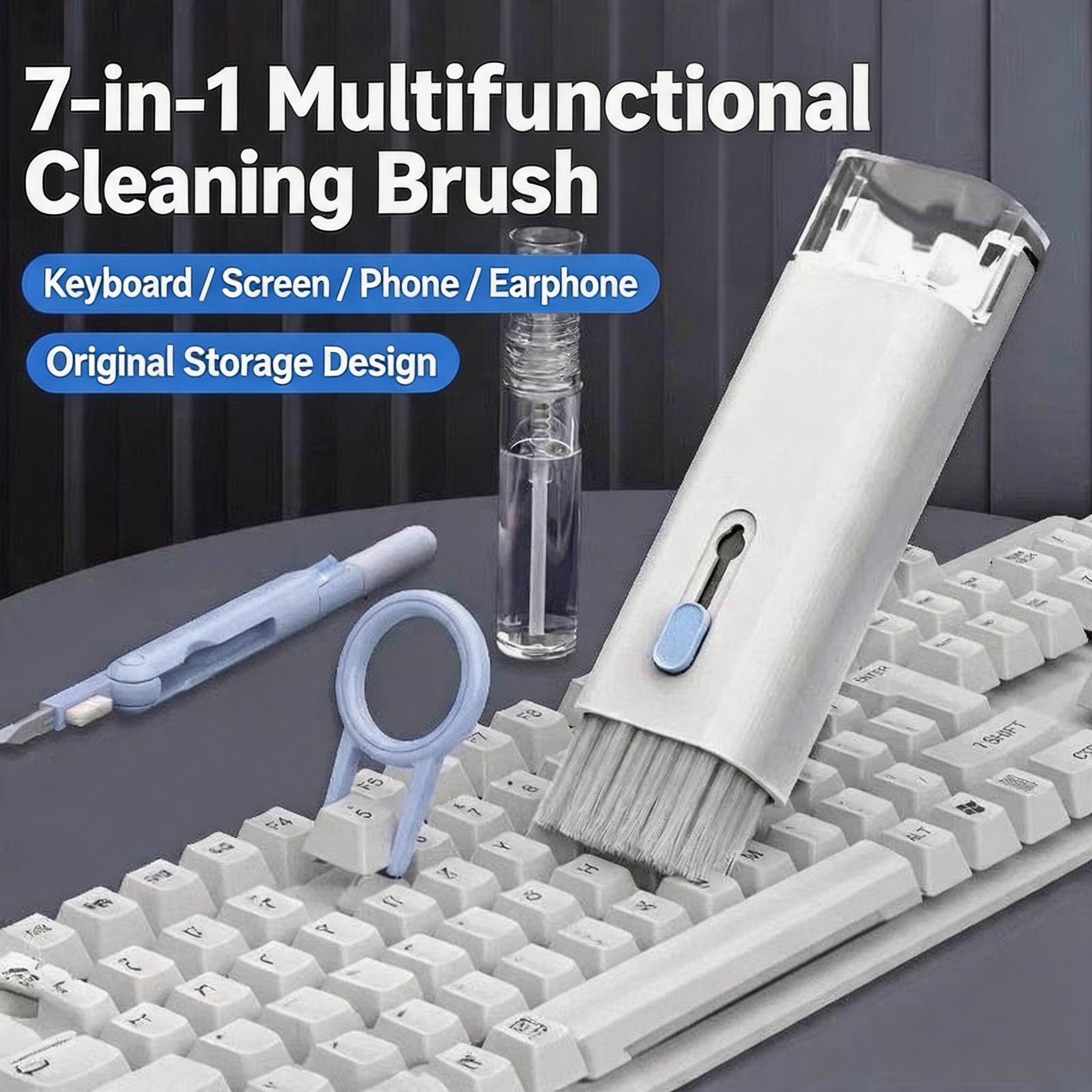 Keyboard Cleaning Kit 7-in-1 L - مراجعة Keycap Puller Ring وسعره
