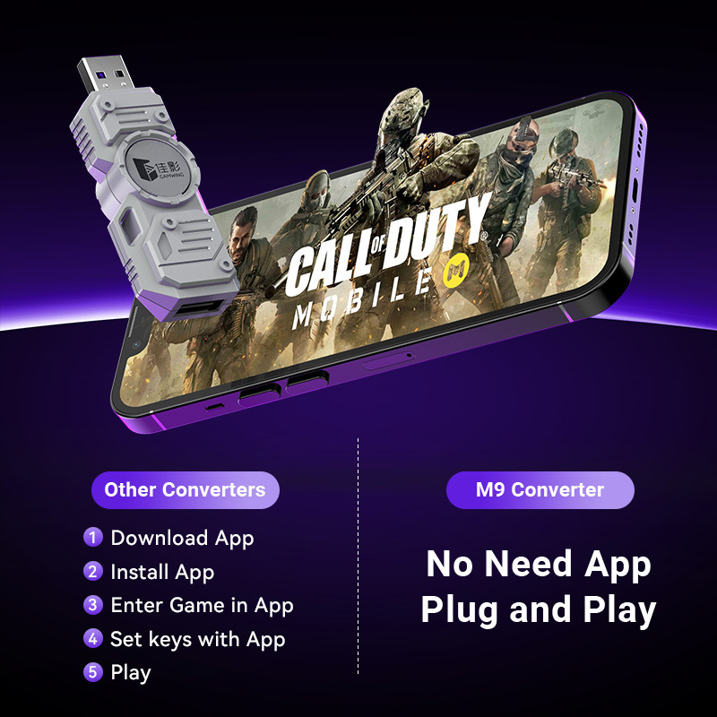 Mobile Games Converter Kit Mob - مراجعة Gaming Keyboard And Mouse Converter For Mobile وسعره
