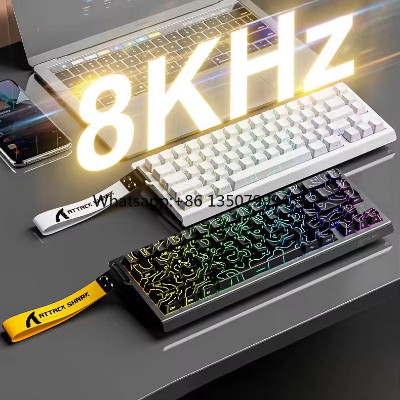 Attack Shark X68 He Wired RGB  - مراجعة Gaming Keyboard Mechanical وسعره
