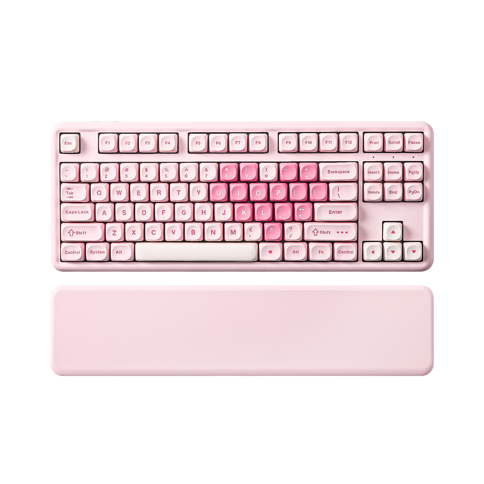 YUNZII B87 Pink Mechanical Gam - مراجعة Keyboard Gaming Mac وسعره