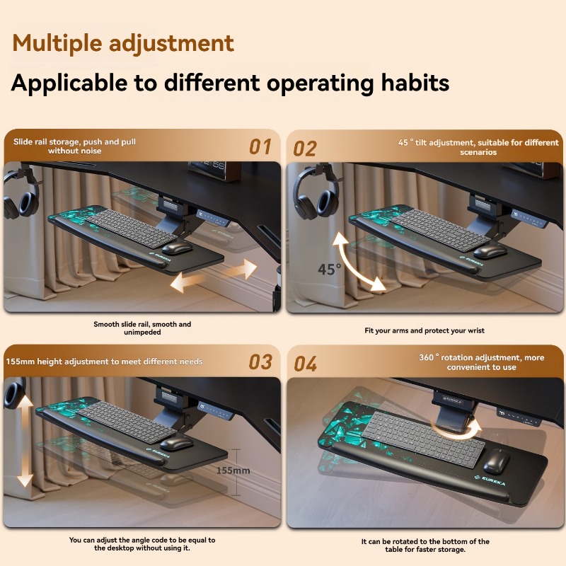 Desktop Multi-function Adjusta - مراجعة Gaming Keyboard Extension وسعره