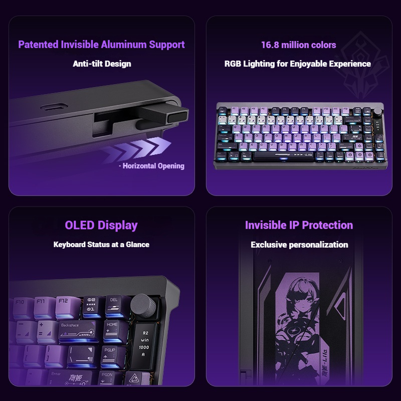 Colorful StarChase 87 Magnetic - مراجعة Gaming Keyboard Mechanical وسعره