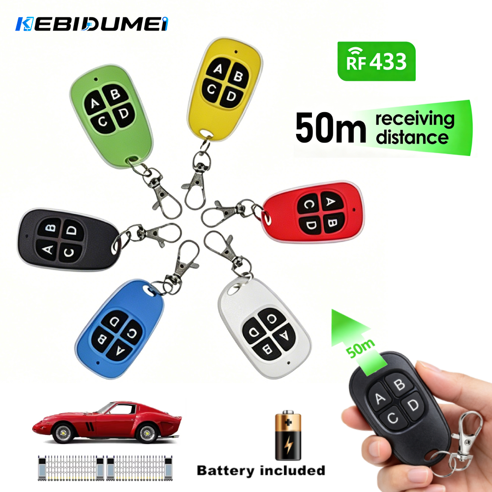 KEBIDUMEI 433MHz Remote Contro - مراجعة Switch Opener Tool وسعره