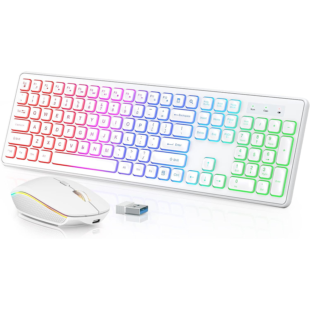 Backlit Wireless Keyboard and  - مراجعة Gaming Keyboard Extension وسعره