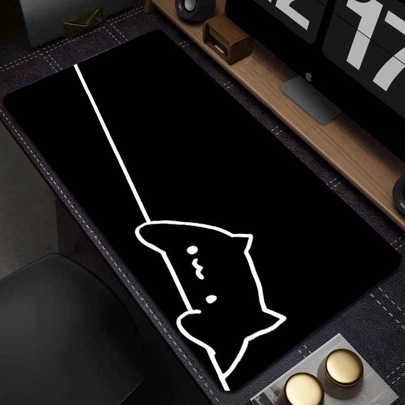 Cute Cat Mouse Pad Gaming Mous - مراجعة Gaming Keyboard Mouse وسعره