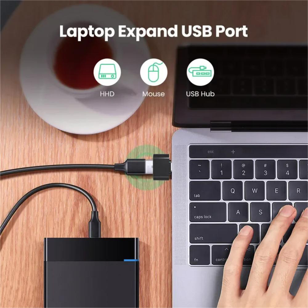 Type C Male to USB 3.0 Female  - مراجعة Gaming Keyboard Type C وسعره