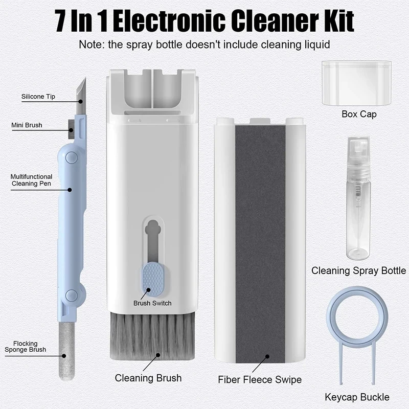 7 in 1 Computer Keyboard Clean - مراجعة Keycap Puller Ring وسعره